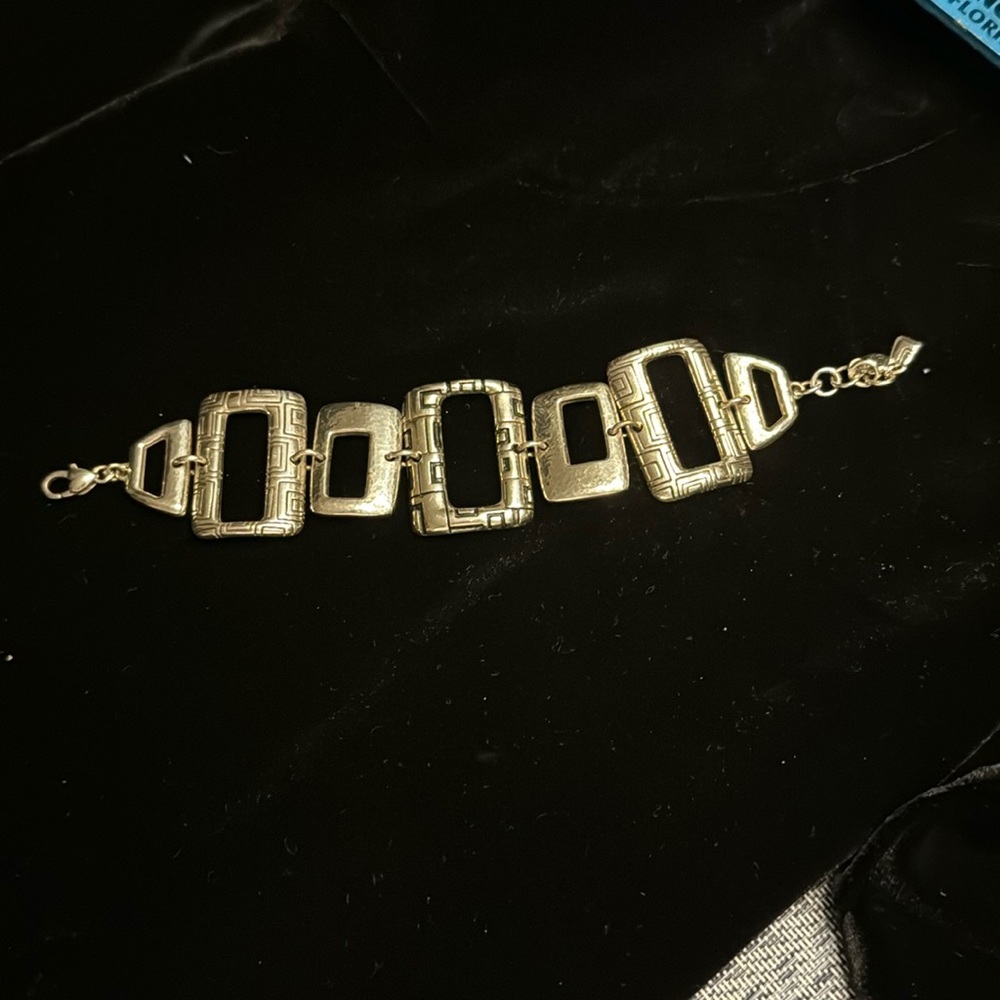 Brighton Nexus Silvertone Bracelet.